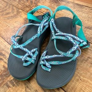 Teal Chaco Sandals Size 9